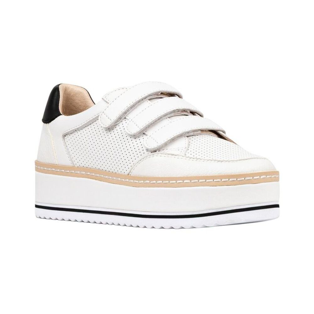 Donald Pliner Dreamboat08 Leather Sneaker, White